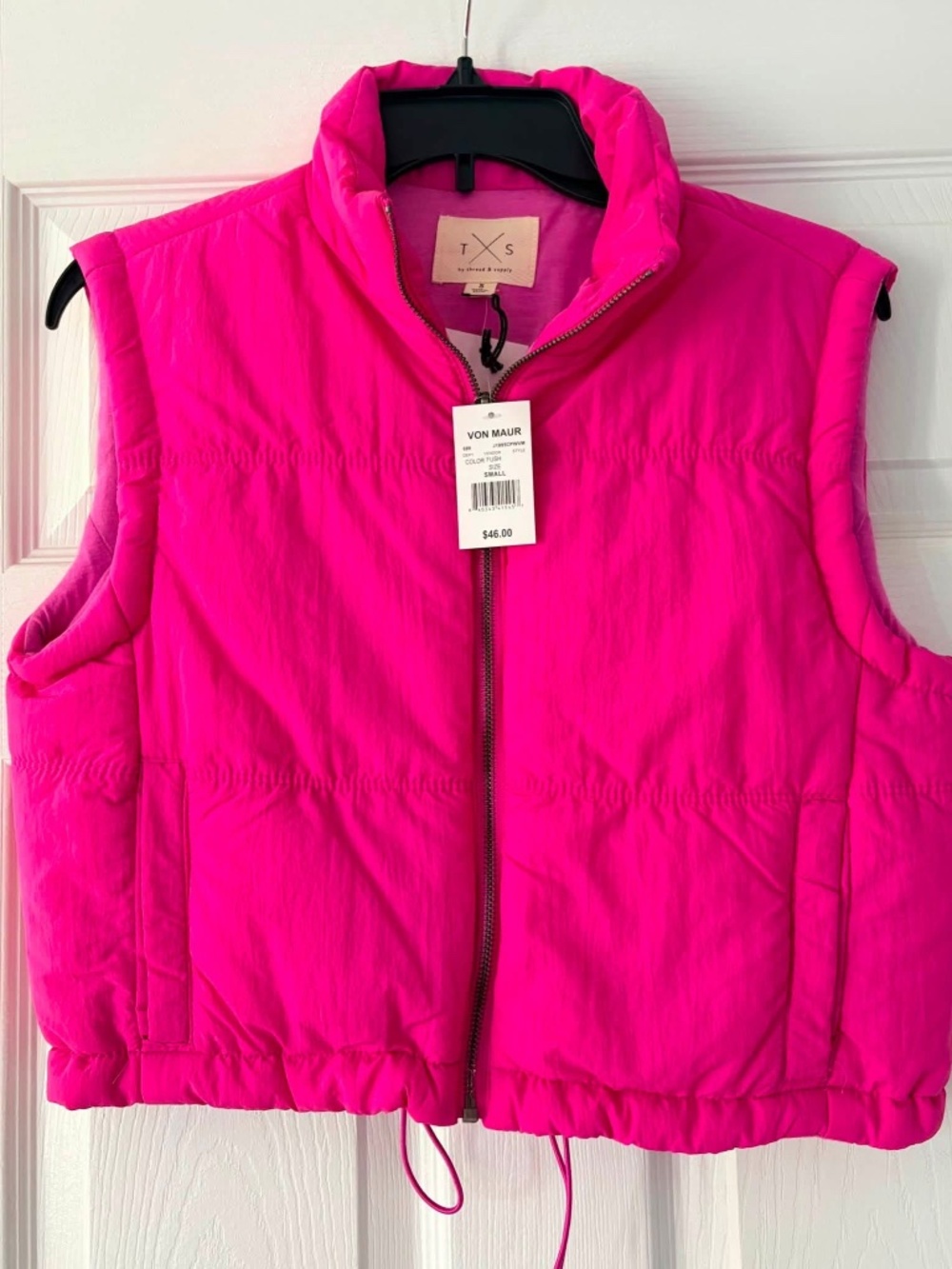 Hot pink vest - new with tag